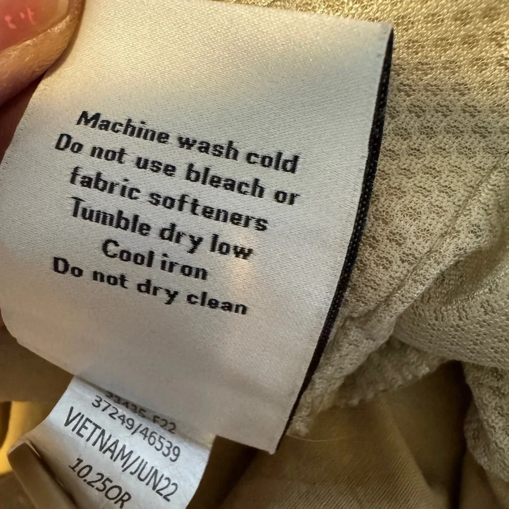 REI-Coop Sahara Convertible Cargo Pants Women's 24W Tan Outdoor Hiking Ankle Zip - Picture 7 of 12